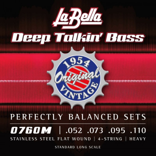 JUEGO DE CUERDAS LA BELLA PARA BAJO DEEP