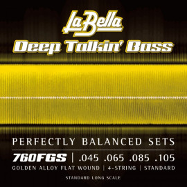 JUEGO DE CUERDAS LA BELLA PARA BAJO DEEP