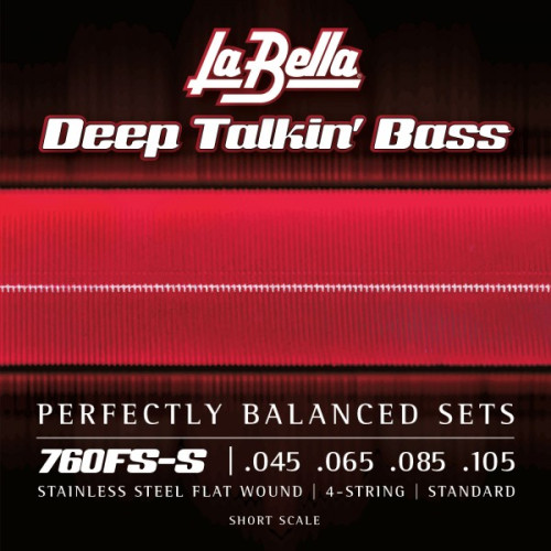 JUEGO DE CUERDAS PARA BAJO ELÉCTRICO DEEP TALKIN´SHORT SCALE 045-105