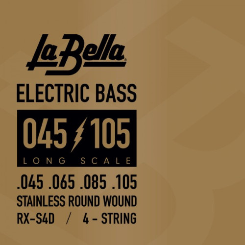 JUEGO DE CUERDAS LA BELLA PARA BAJO ELÉC