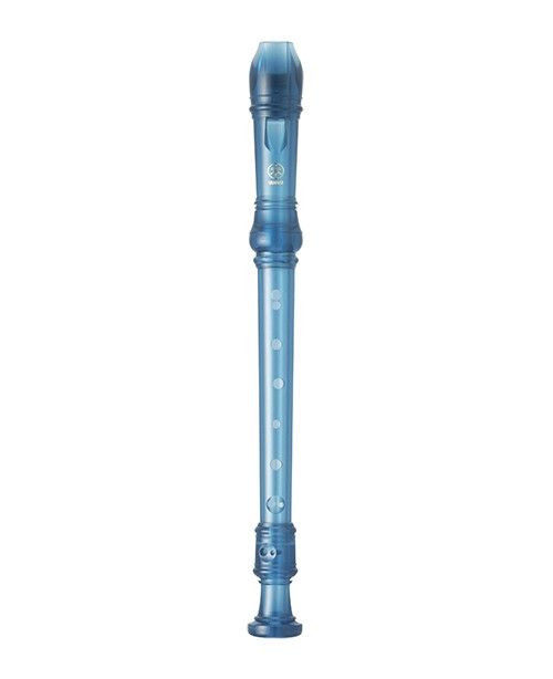 Flauta Soprano Yamaha YRS 20BB Azul Transparente
