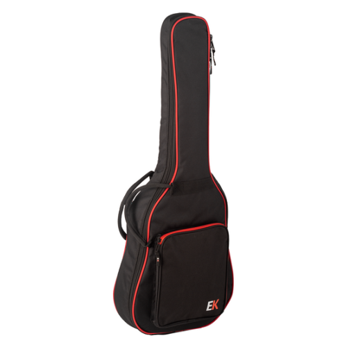 FUNDA EK PARA GUITARRA CLÁSICA CADETE 3/4 DE 10mm ROJA