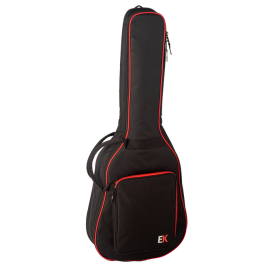 FUNDA EK PARA GUITARRA CLÁSICA DE 10mm ROJA