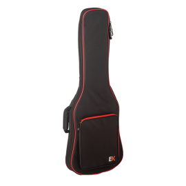 FUNDA EK PARA GUITARRA ELÉCTRICA DE 10mm ROJA