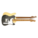 GUITARRA ELÉCTRICA ARIA TC 615-MK2-NASHVILLE NEGRO DIAMANTE TRANSLÚCIDO
