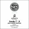 1ª CUERDA ADMIRA PARA UKELELE BARITONO NAILON CARBON CA501UKB