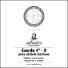 4ª CUERDA ADMIRA PARA UKELELE BARITONO NAILON ENTORCHADO CA504UKB