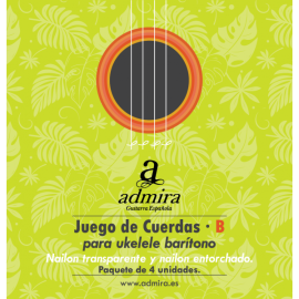 JUEGO DE CUERDAS ADMIRA PARA UKELELE BAR