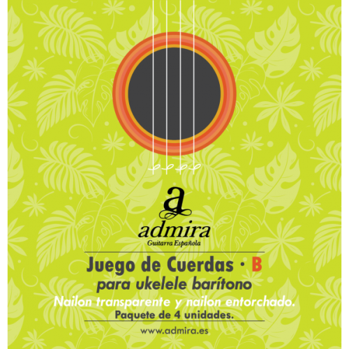 JUEGO DE CUERDAS ADMIRA PARA UKELELE BAR
