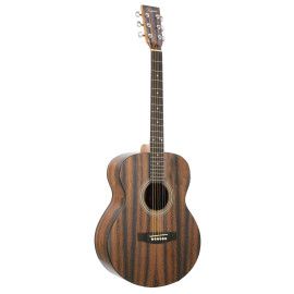 GUITARRA ACÚSTICA DAYTONA A401EB MINI JUMBO ÉBANO