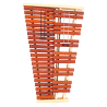 XILÓFONO RITMO DO-DO CROMÁTICO DE 3 OCTAVAS JXL550A