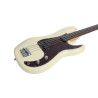 BAJO ELÉCTRICO PRECISIÓN BASS DE PRODIPE SERIE PB80 BLANCO VINTAGE