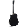 GUITARRA ACÚSTICA ADMIRA TENNESSEE NEGRA BRILLO