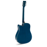GUITARRA ACÚSTICA ADMIRA TENNESSEE AZUL BRILLO