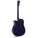 GUITARRA ACÚSTICA ADMIRA TENNESSEE MORADA SATINADA