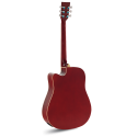 GUITARRA ACÚSTICA ADMIRA TENNESSEE ROJA BRILLO