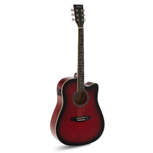 GUITARRA ACÚSTICA ADMIRA TENNESSEE ROJA SATINADA