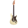 GUITARRA ELÉCTRICA PRODIPE SERIE ST83-RA STRATOCASTER BLANCO VINTAGE