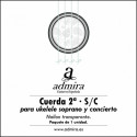 2ª CUERDA ADMIRA PARA UKELELE SOPRANO/CONCIERTO NAILON CA502UKSC