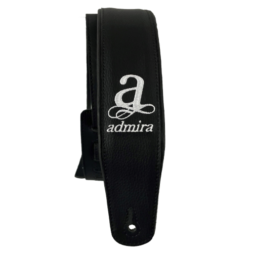 CORREA BASSO SERIE PERSONALIZADA PARA GUITARRA, BAJO, GUITARRA ACÚSTICA, UKELELE ADMIRA NEGRA