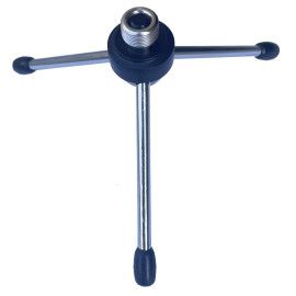 SOPORTE MICRÓFONO EKTRIPOD DE SOBREMESA CROMADO