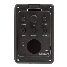 GUITARRA CLÁSICA ADMIRA LUNA SERIE ESTUDIO CUTAWAY ELECTRIFICADA EQ6