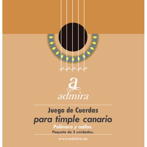 JUEGO DE CUERDAS ADMIRA PARA TIMPLE SOPR