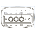 AMPLIFICADOR EK DE GUITARRA EKA05 PORTÁTIL 5W