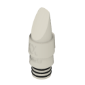 BOQUILLA AULÓS HYBRID PARA CLARINETE C1 BLANCO