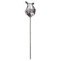 ATRIL DE MARCHA SAMBA SUPER FLEXIBLE RECTO 20 cm ALUMINIO