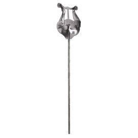 ATRIL DE MARCHA SAMBA SUPER FLEXIBLE RECTO 20 cm ALUMINIO