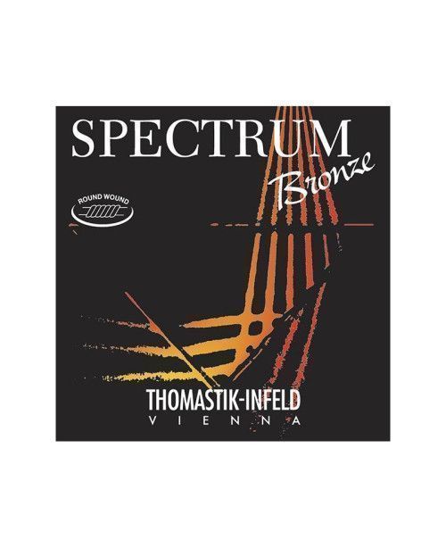 "Cuerda guitarra acústica Thomastik Spectrum Bronze SB110 juego extra light"