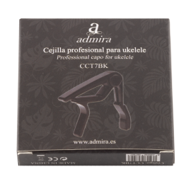 CEJILLA ADMIRA PARA UKELELE ACABADO NEGRO