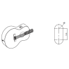 PREAMPLIFICADOR DE GUITARRA CLÁSICA Y ACÚSTICA CON CONEXIÓN BLUETOOTH, EFECTOS Y BATERÍA RECARGABLE