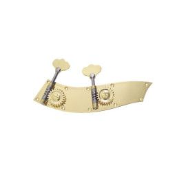 Clavijero para contrabajo Rubner modelo tirolés 2 piezas decorado sin pulir 140-100-004-2