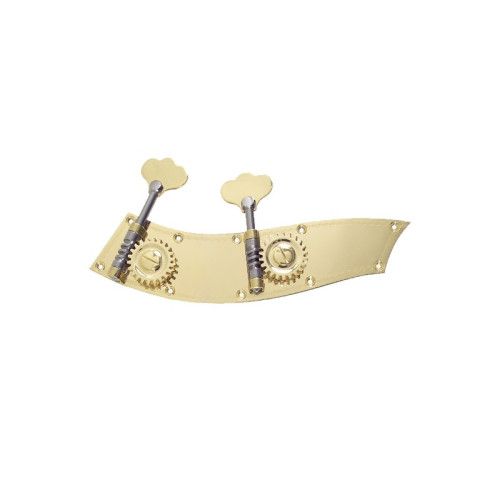 Clavijero para contrabajo Rubner modelo tirolés 2 piezas decorado sin pulir 140-100-004-2