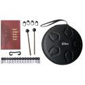 MINI TONGUE DRUM DE 6 LOTUS DISPLAY 8 NOTAS VERDE