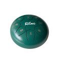 MINI TONGUE DRUM DE 6 LOTUS DISPLAY 8 NOTAS VERDE
