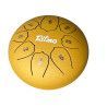 MINI TONGUE DRUM DE 6 - 8 NOTAS LOTUS DISPLAY DORADO