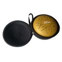 MINI TONGUE DRUM DE 6 - 8 NOTAS LOTUS DISPLAY DORADO