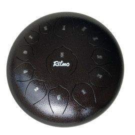 TONGUE DRUM DE 12 UPGRADED PREMIUM LOTUS SERIE 13 NOTAS BRONCE