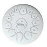 TONGUE DRUM DE 12 UPGRADED PREMIUM LOTUS SERIE 13 NOTAS BLANCO