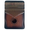 KALIMBA DE CAOBA DE 17 NOTAS MARRÓN