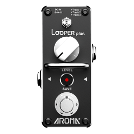 PEDAL GUITARRA ELÉCTRICA AROMA LOOPER PLUS