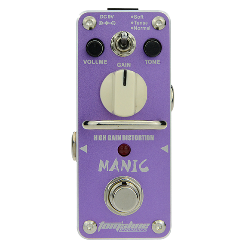 PEDAL GUITARRA ELÉCTRICA TOMSLINE MANIC DISTORSIÓN