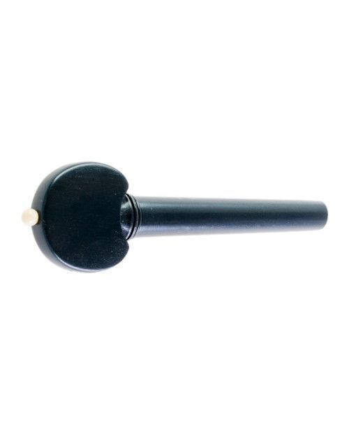 "Clavija para cello de ébano modelo Hill pin blanco 4/4"