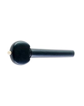 Clavija para viola de ébano modelo Hill pin blanco