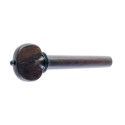 "Clavija para viola de palisandro modelo corazón (pin/collar negro)"
