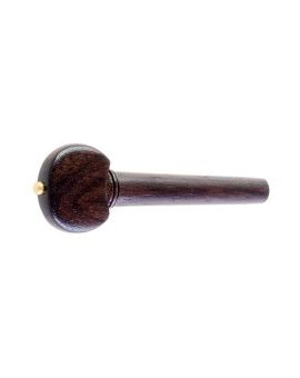 Clavija para viola de palisandro modelo Hill pin dorado
