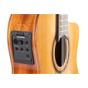 GUITARRA CLÁSICA ADMIRA GRANADA ELECTRIFICADA FISHMAN CUTAWAY ESTRECHA SERIE CONSERVATORIO